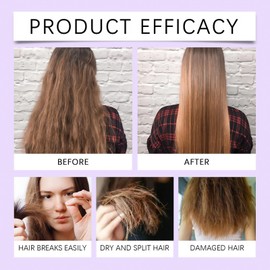 100g Purple Hair Mask,Hair Repair Moisturizing Conditioner,Deep Conditioning Keratin H/air Ma/sk,Hair Cream for Women,Hydrating Ha/ir Mask,Keratin Hai/r Mask Collagen Treatment,Conditioning Hair M/ask