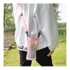 [24HOURS] Water Bottle Cover, Mesh Simple Shoulder Dog, For Walking,