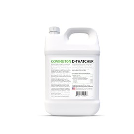 Covington PRO-LINE D-Thatcher Liquid Dethatcher (1 Gal) – Lawn Thatch Remover & Soil Softener, Grass Clipping Breakdown for Healthy Lawns & Gardens – Dethatcher and Aerator, Safe for Kids & Pets