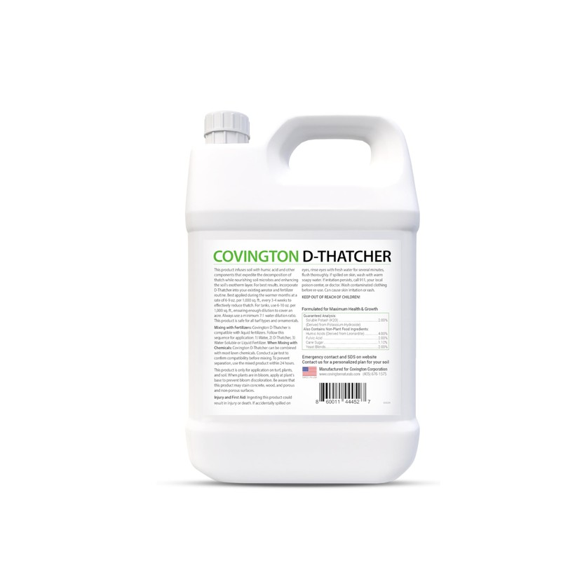 Covington PRO-LINE D-Thatcher Liquid Dethatcher (1 Gal) – Lawn Thatch