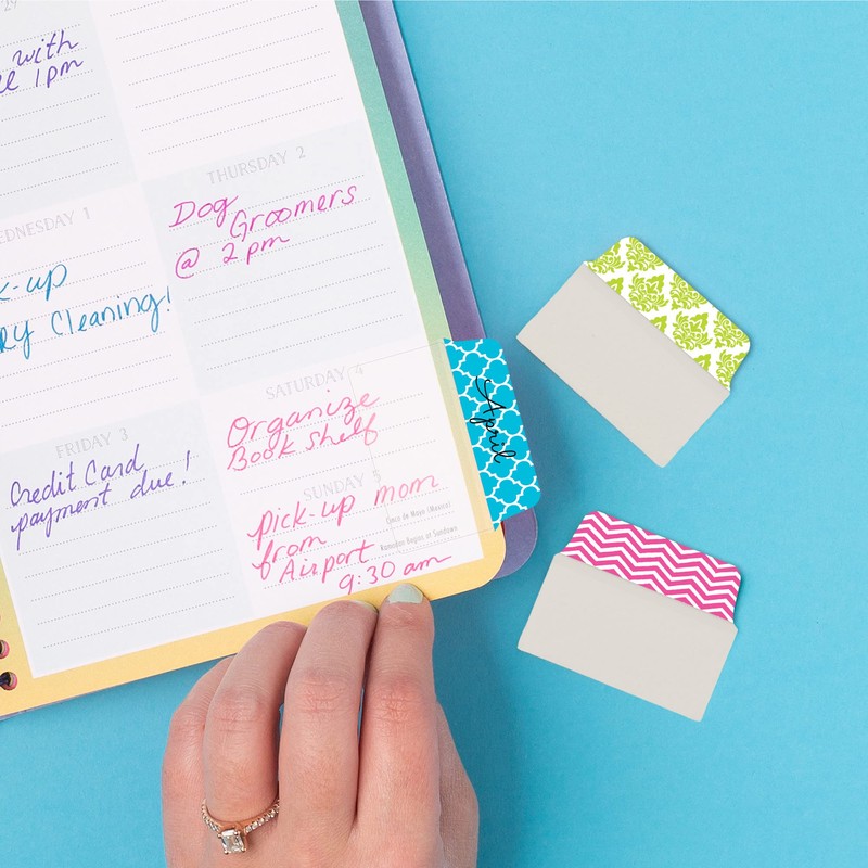 Avery Multiuse Ultra Tabs, 2" x 1.5", 2-Side Writable, Assorted