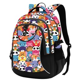 rickyh style School Backpack Travel Bag for Men & Women Lightweight College Back Pack with Laptop Compartmen (23DONGWU)