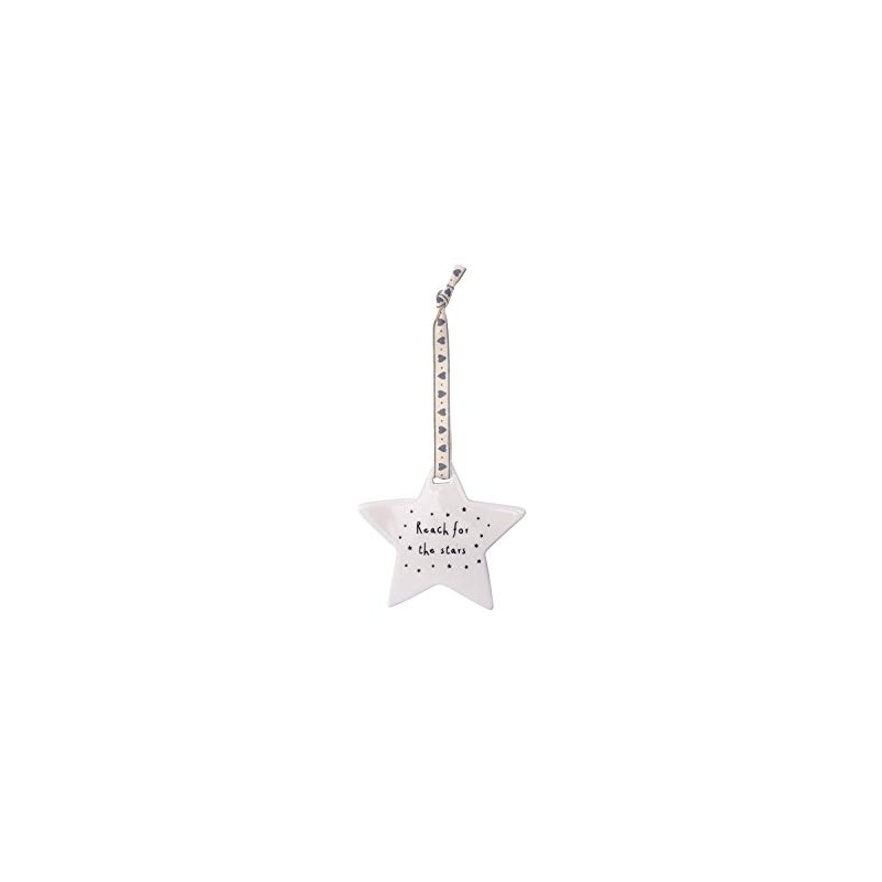 CGB Giftware | Hanging Star | Ceramic | 'Reach For