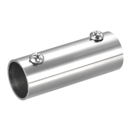 sourcing map Rail Pipe Fitting 2-Way 60 mm 304 Stainless Steel Polishing for 19 mm Handrail