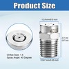 M MINGLE Universal Replacement Nozzle for Pressure Washer Undercarriage Cleaner,