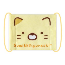 Pioneer SOM350-SOM109 Sumikko Gurashi Children's Mask, 100% Cotton, 1 Piece, Width 4.7 x Length 3.5 inches (12 x 9 cm), With Gauze