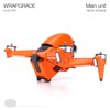 WRAPGRADE for DJI FPV Skin Seal (Neon Orange)