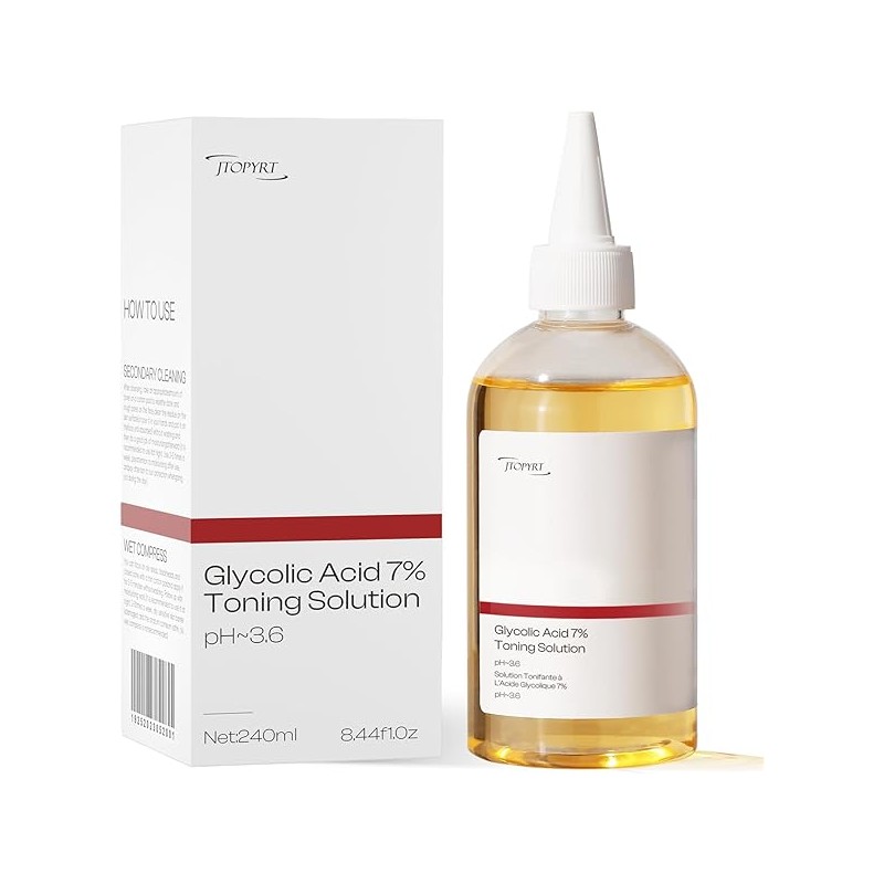 Glycolic Acid 7% Exfoliating Toner: Glycolic Acid Toner Gently Exfoliates