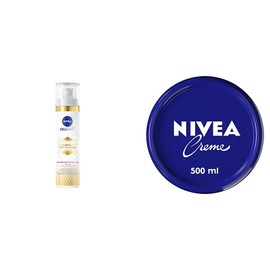 NIVEA Cellular LUMINOUS630 Anti-manchas Fluido Facial Aclarador de Piel FPS50 (40 ml), Enriquecido + Creme, crema humectante multipropósito para el cuerpo, 500 ml