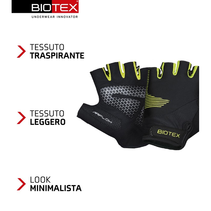 BIOTEX Evolve Fahrradhandschuhe für den Sommer, leicht und atmungsaktiv, kurze