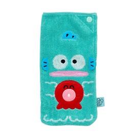 Sanrio 319414 Bottle Case (Hankyodon and Sayuri no Ukiuka Life) Hangyodong Plastic Bottle Cover, 100% Cotton, Storeable Bottle Size: Approx. 16.9 - 23.6 fl oz (500 - 600 ml)