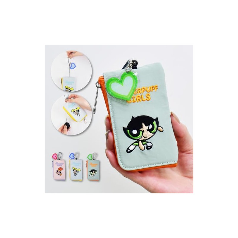 Powerpuff Girl Key & Pass Pouch Buttercup