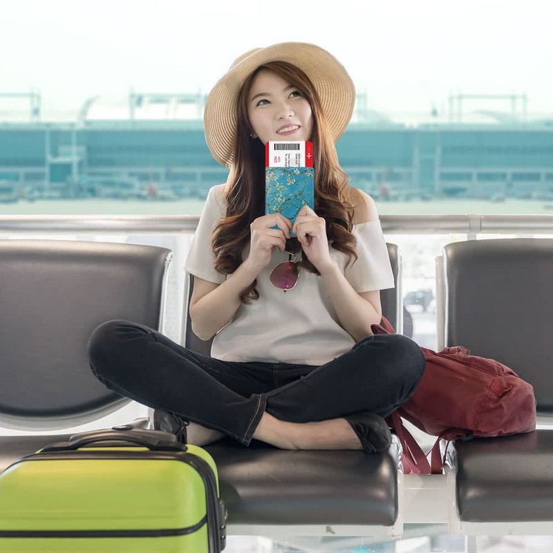 HEISHAYU Passport Holder, Z-flowers, Contemporary