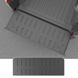 powoq Tailgate Mat Compatible with 2019-2024 Dodge Ram 1500 Tailgate Protector Tailgate Liner TPE Replacement for 2019-2024 Dodge Ram 1500 Accessories(Tailgate Mat)