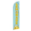 Lemonade Sign Feather Flag - Lemonade Banner Flag - Windless