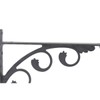 OVOV 6 Pack Decorative Shelf Brackets Wall Mounted Shelving Brackets