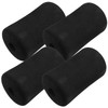 Kisangel 4pcs Foam Foot Pads Rollers for Universal Home Gym