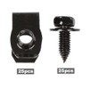 G-PLUS Fender Bolts & U Nuts 5/16-18 x 7/8" x