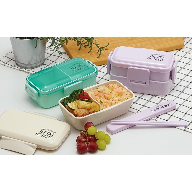Skater ABC3AG Ag+ Chopsticks & Chopsticks Case Set, 7.1 inches