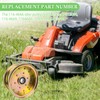 Hunter-wish 116-4666 Lawn Mower Idler Pulley Compatibles with Ex Mark