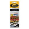 Lineaeffe FISHING_HOOK pescacciatore, Size 6 with Feather and Luminous Beads,