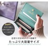Liz Days Business Card Holder, Women's, Genuine Leather, Large Capacity,