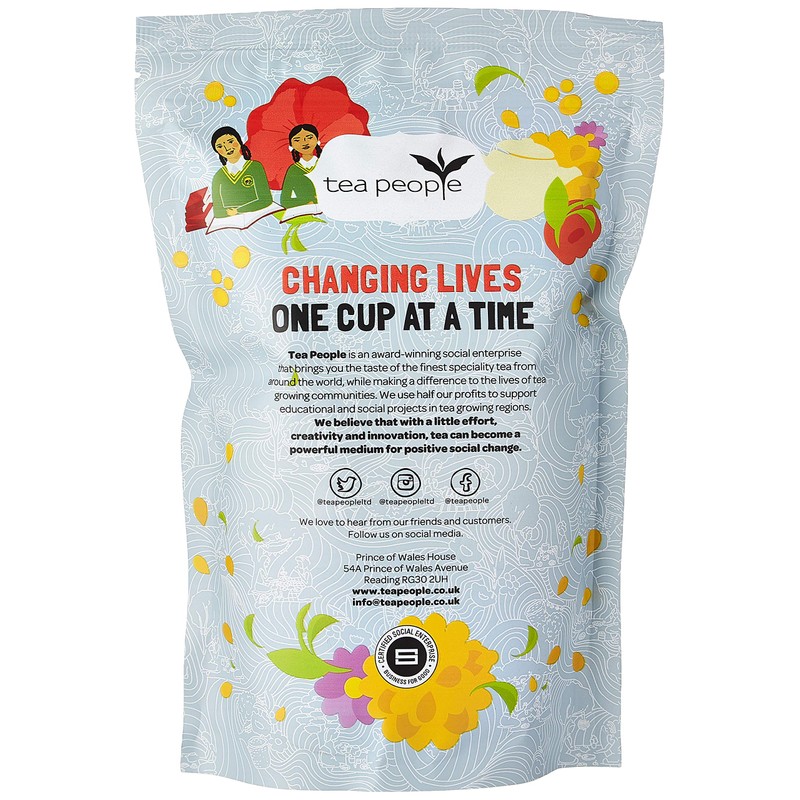 Tea People Coconut Rose Green - 200g Refill Pack