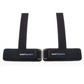 Bodyworks Lifting Straps Pair I Comfort Power Straps I Traininga Lifting Straps Padded I Bodybuilding I Strength Sports