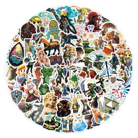 120PCS The Legend Stickers for Laptop Water Bottle Luggage Snowboard Bicycle Skateboard Decal for Kids Teens Adult Stickers