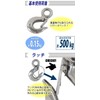 susehookr05t Stainless Steel Eye Hook with Latch, ANSI Standards, Load