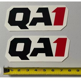 Unbranded 2 QA1 SHOCKS DECALS STICKERS racing drag adventure offroad drift overland utv rv