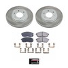 Power Stop SC241 Front Brake Kit With Semi-Coated Brake Rotors