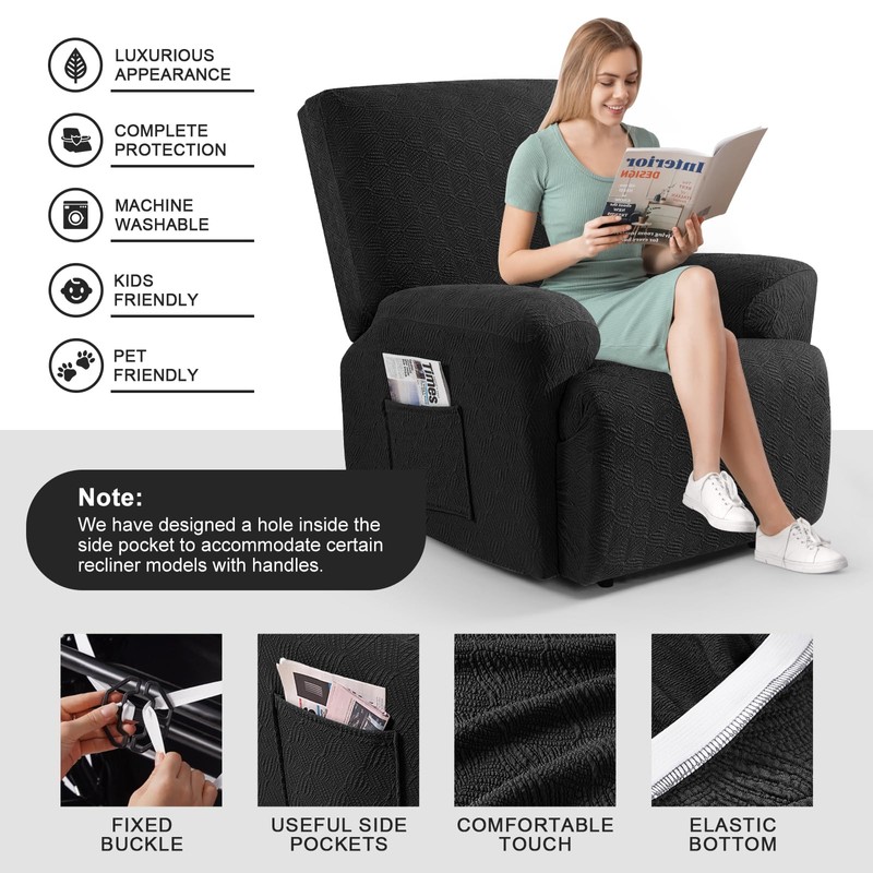 Timeles Recliner Covers Extra Wide Recliner Chair Covers Reclining Couch