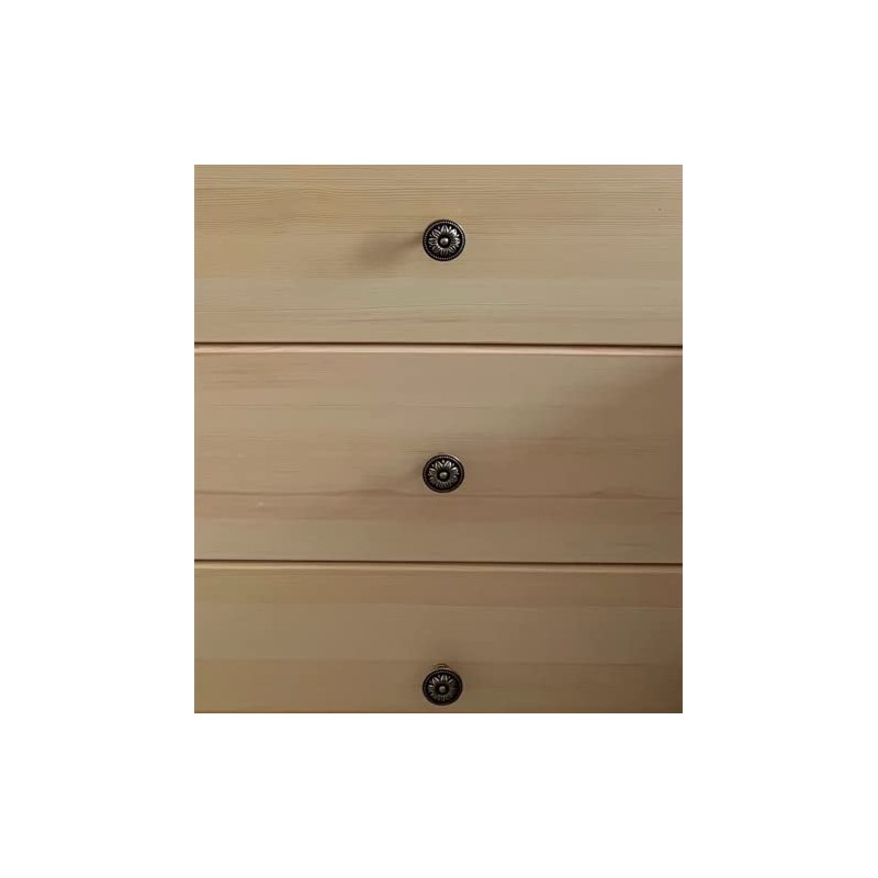 GDQLCNXB Pull Handle Metal Flower Shape Cabinet Drawer Door Knob