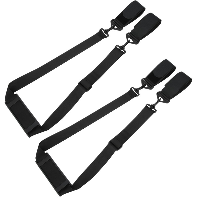 2Set Snowboard Shoulder Straps Handle Double Skis Fixing Strap Sleigh