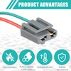 HEI Distributor Pigtail Wire Harness 12V Power and Tachometer Connector