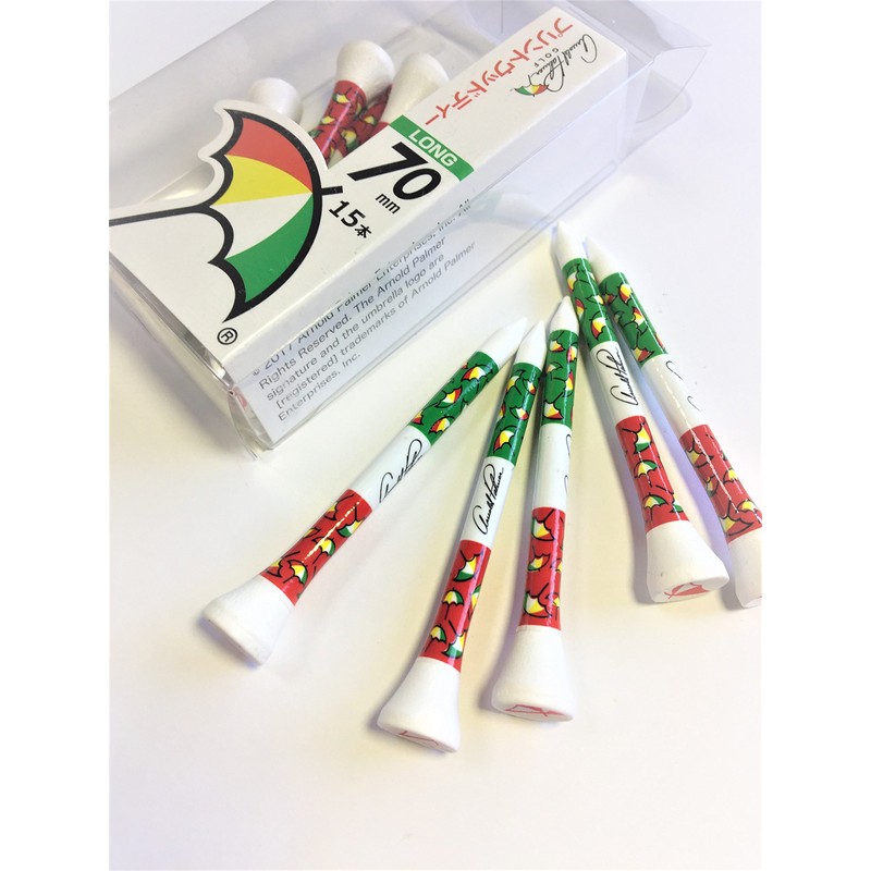 Arnold Palmer APT-100 Golf Tees Long (Pack of 15)