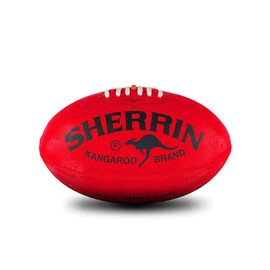Sherrin KB Synthetic Football Red Size 1