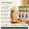 6 Pack Aromatizantes Repelente de Insectos con esencia de citronela.
