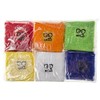 Schnooridoo 12 x Sweatband Faces 7 x 7 cm Bracelet