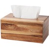 CATORY Tissue Box Cover, Acacia Wood Tissue Box Cover Rectangle,