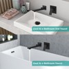 Aolemi Wall Mount Bathroom Faucet Wall Mounted Bathtub Faucet Single