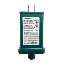 Goodsby Class 2 LED Transformer for Christmas X-Mas Tree Lights, Holiday Lighting, LED String Light 29V 0.9A Power Supply 26W Raintight US Plug Power Adapter UL-Listed TS-26WL29V (Right Positive)