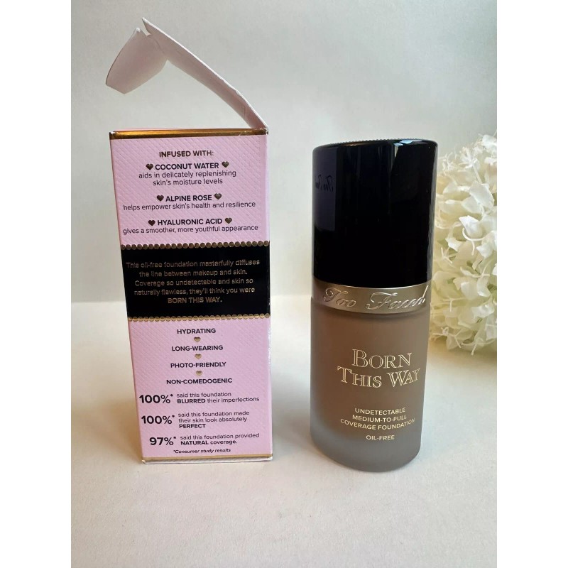 Too Faced Born This Way Oil-Free Natural Finish Foundation-Hon