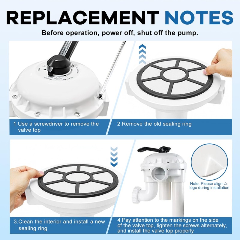XDTIME 272422 Valve Top Assembly Replacement for 2-Inch HiFlow Valves