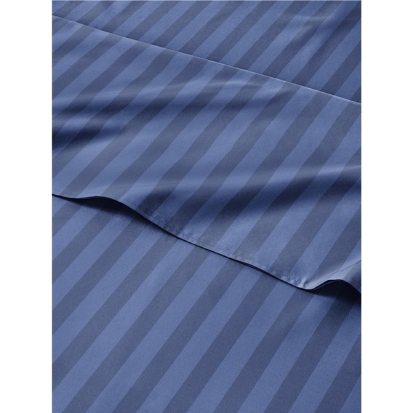 4 Piece Striped Sheets for King Size Bed – Luxury