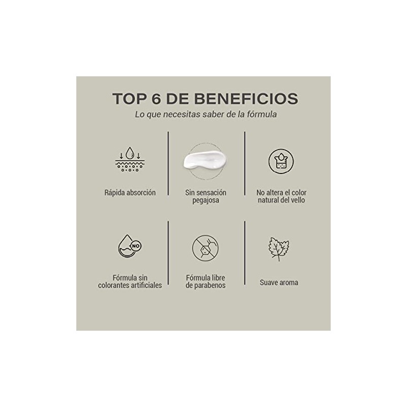 Balsamo para Crecimiento de Barba (Media o Huecos) y Bigote