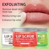 Lip Scrub, 1 Box Exfoliating Lip Scrub Cream, Moisturizing Lip