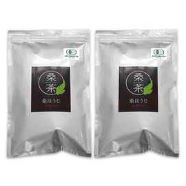 Happy Blessing Mulberry Leaf Roasted Tea, 30 Packets x 2 Bags Set, Mulberry Tea Health Tea Decaffeinated Tea Antioxidant Ingredients Diet Sugar