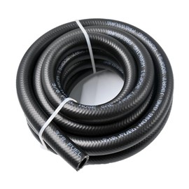 BYREDIO 3/8 Push Lock Fuel Hose Line - 30R7, 10FT, 300PSI - Heavy-Duty Fuel Transfer for Cars, Boats & More
